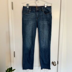 Kut From the Cloth Straight Mid-Rise Jeans, 8